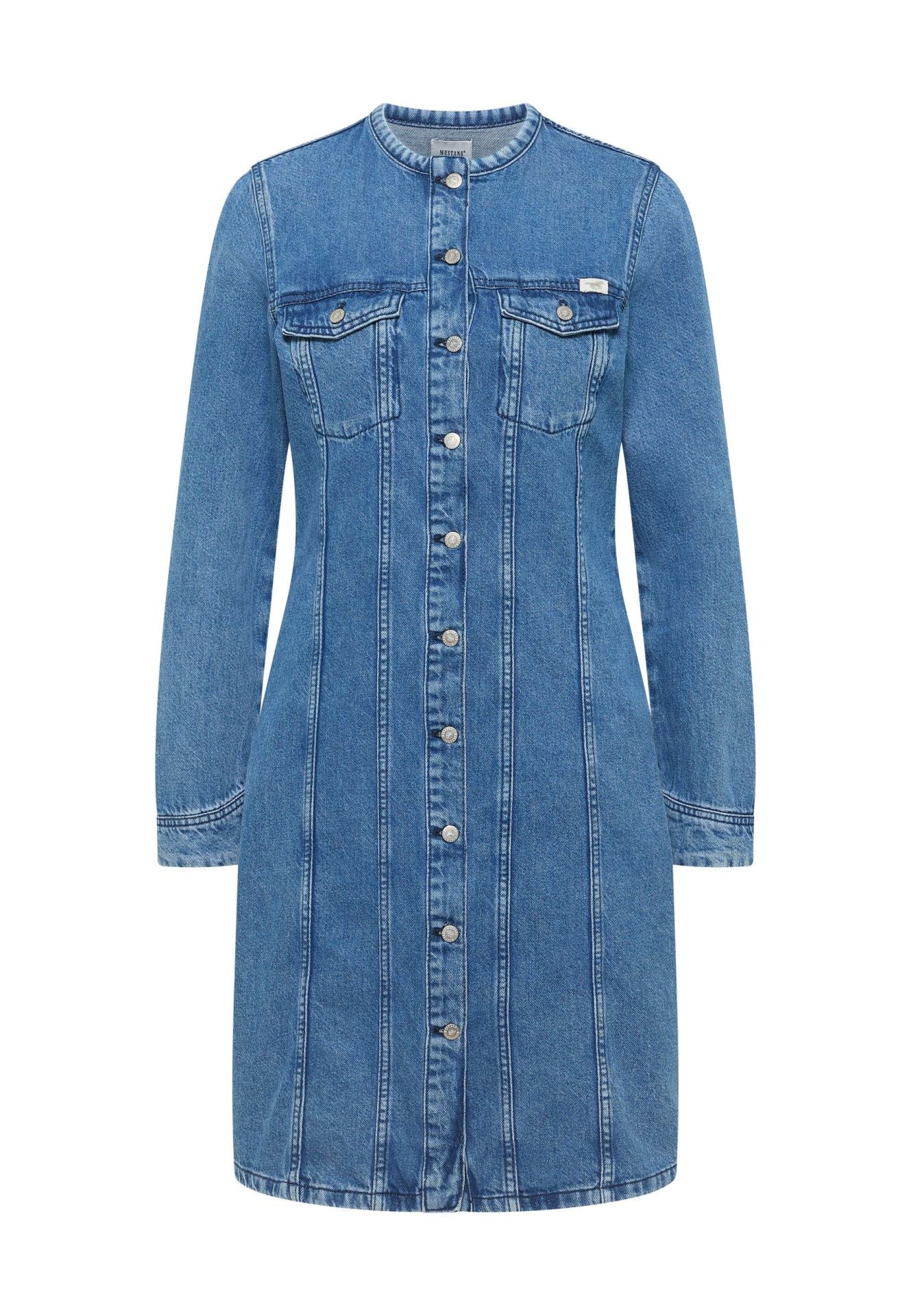 Style Paola Alto Denim Dress 1017618