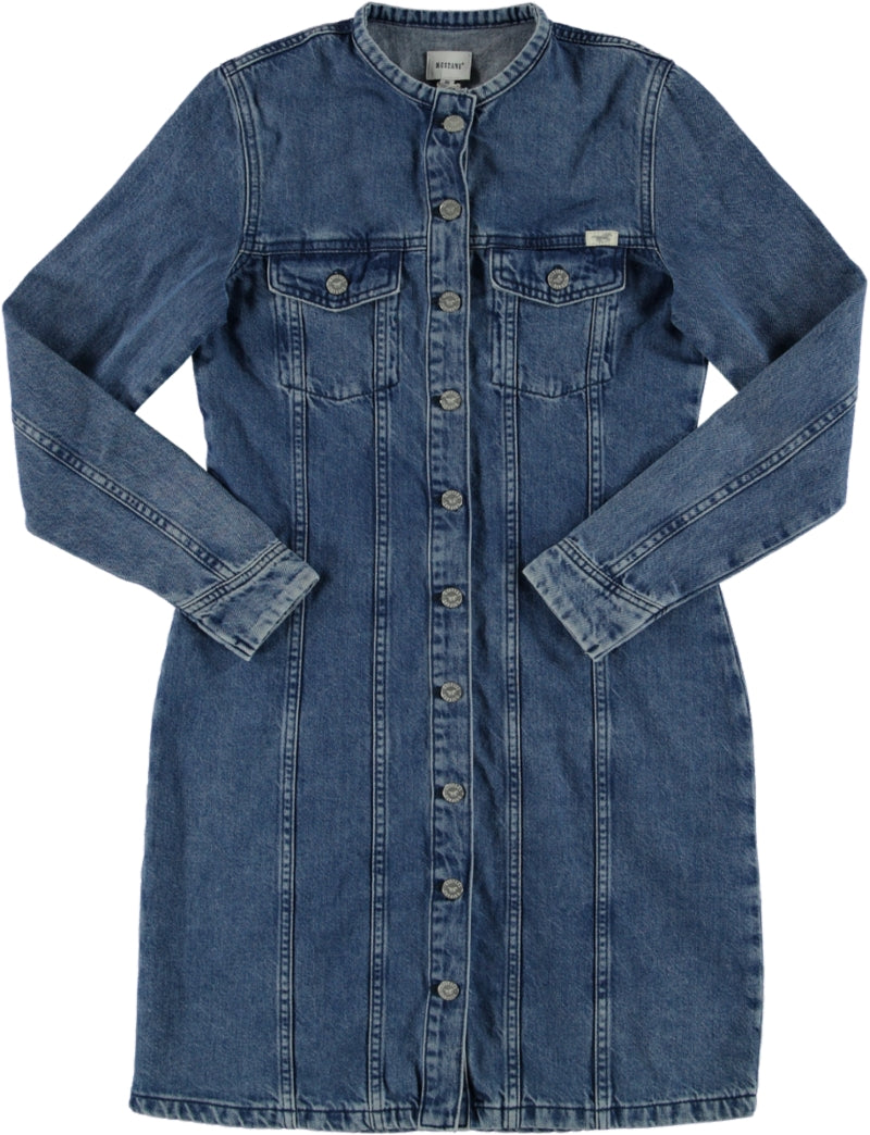 Style Paola Alto Denim Dress 1017618