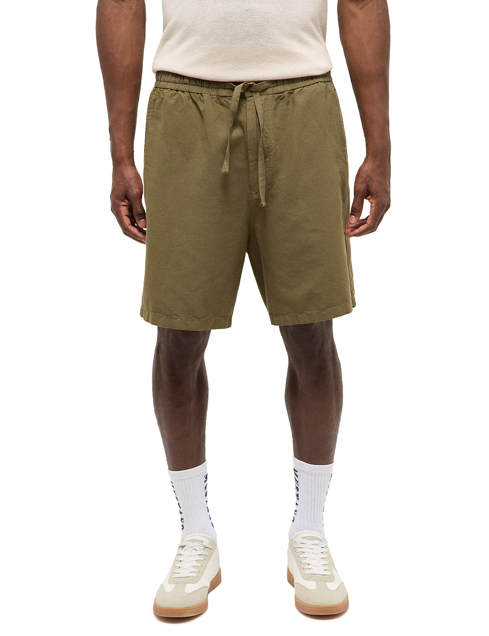 Style Linen Jogger Shorts 1017757